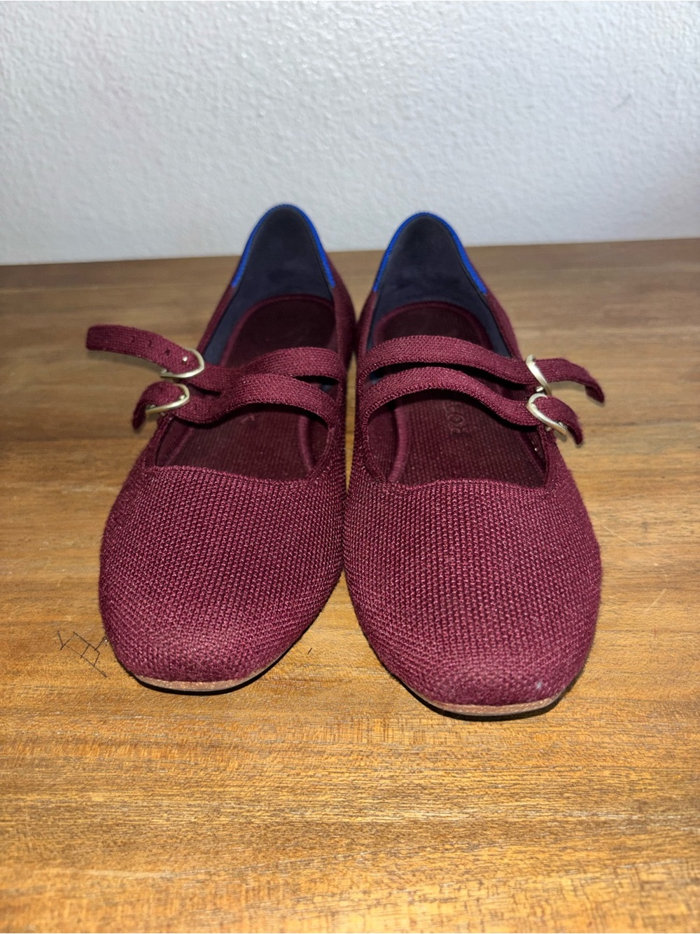 Rothy's The Double Buckle Mary Jane Cabernet (Burgundy) 6.5